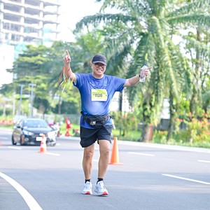 Race photo from BOGORUN 2026