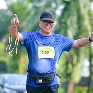 Race photo from BOGORUN 2026