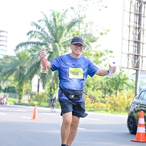 Race photo from BOGORUN 2026