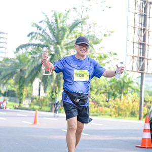 Race photo from BOGORUN 2026