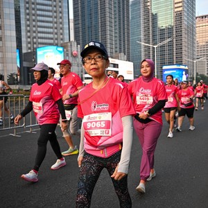 Race photo from SMARTFREN RUN 2026