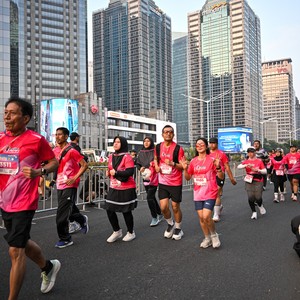 Race photo from SMARTFREN RUN 2026