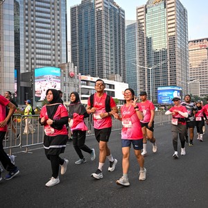 Race photo from SMARTFREN RUN 2026