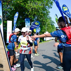 Race photo from BOGORUN 2026