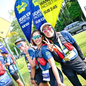 Race photo from BOGORUN 2026
