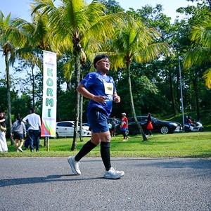 Race photo from BOGORUN 2026