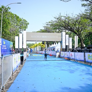 Race photo from BOGORUN 2026