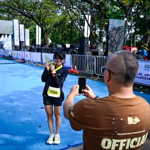 Race photo from BOGORUN 2026