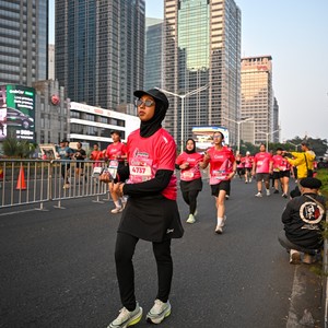 Race photo from SMARTFREN RUN 2026
