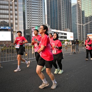 Race photo from SMARTFREN RUN 2026