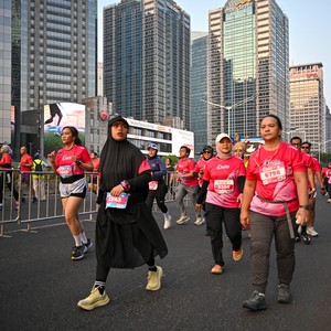 Race photo from SMARTFREN RUN 2026