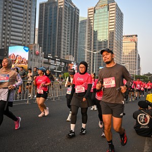 Race photo from SMARTFREN RUN 2026