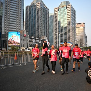 Race photo from SMARTFREN RUN 2026