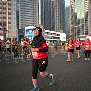 Race photo from SMARTFREN RUN 2026