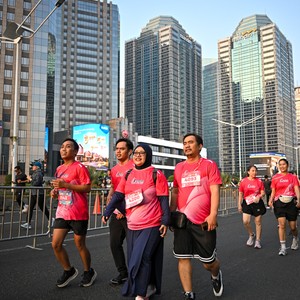 Race photo from SMARTFREN RUN 2026