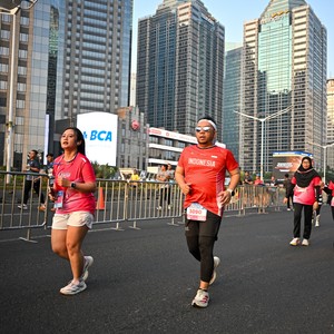 Race photo from SMARTFREN RUN 2026