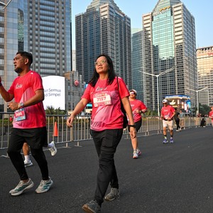 Race photo from SMARTFREN RUN 2026