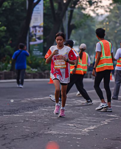 Race photo from NOTARACE 2025
