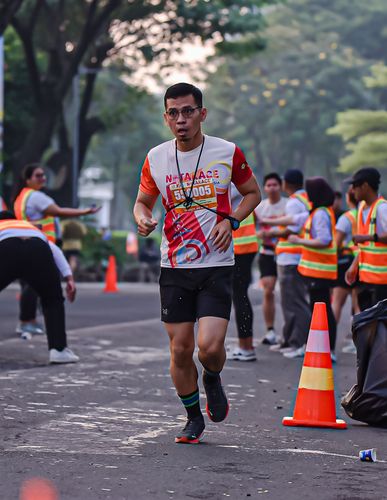 Race photo from NOTARACE 2025