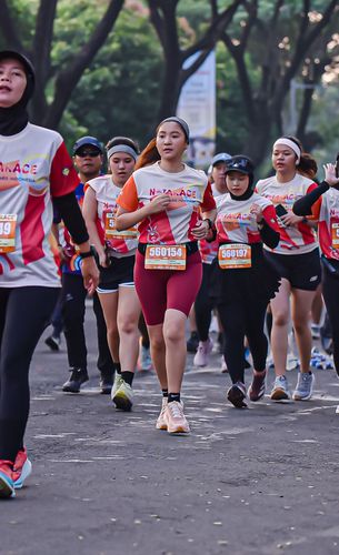 Race photo from NOTARACE 2025