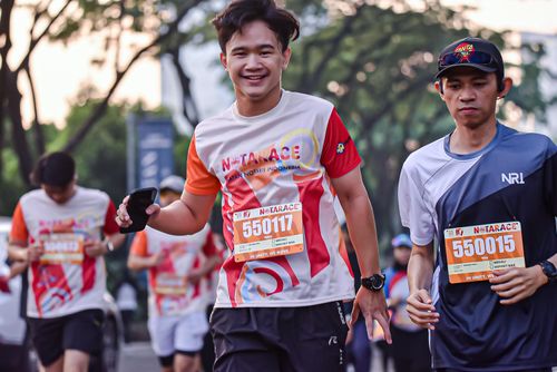 Race photo from NOTARACE 2025
