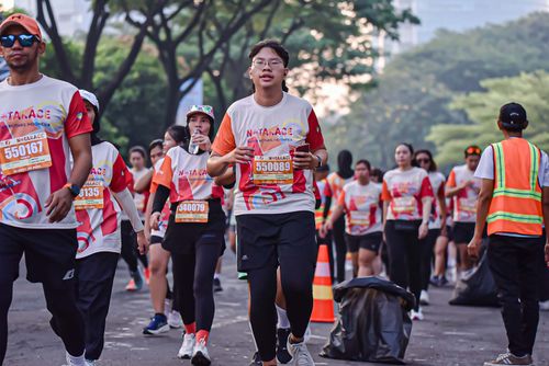 Race photo from NOTARACE 2025