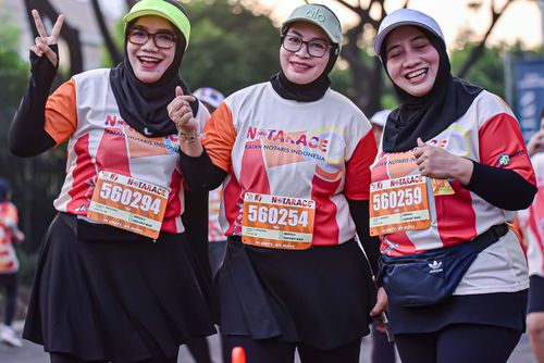 Race photo from NOTARACE 2025