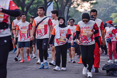 Race photo from NOTARACE 2025