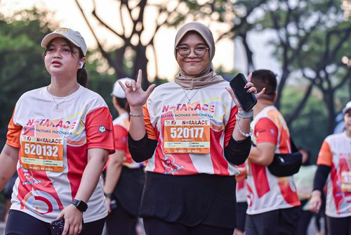 Race photo from NOTARACE 2025