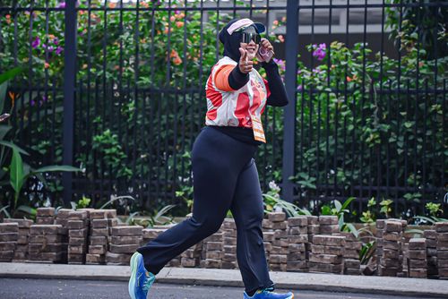 Race photo from NOTARACE 2025