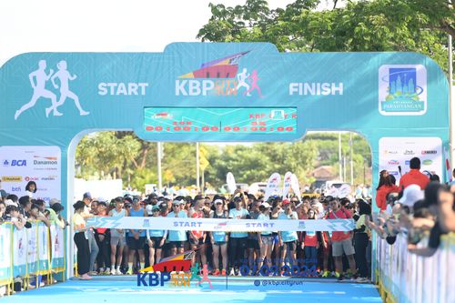 Race photo from KBP City Run 2024