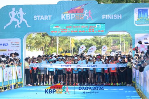 Race photo from KBP City Run 2024