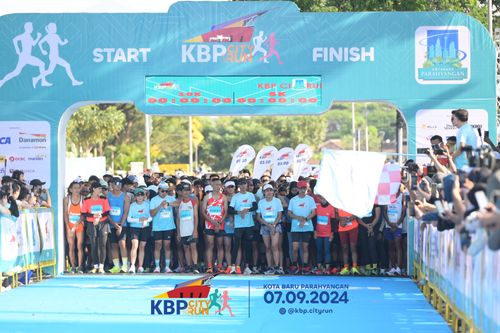 Race photo from KBP City Run 2024
