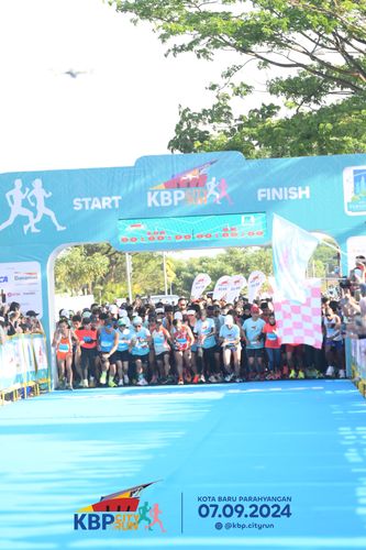 Race photo from KBP City Run 2024