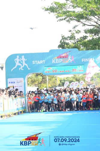 Race photo from KBP City Run 2024