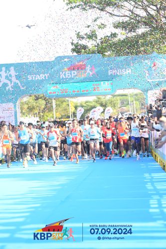 Race photo from KBP City Run 2024