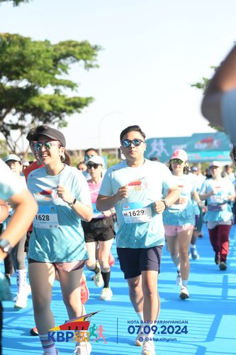 Race photo from KBP City Run 2024