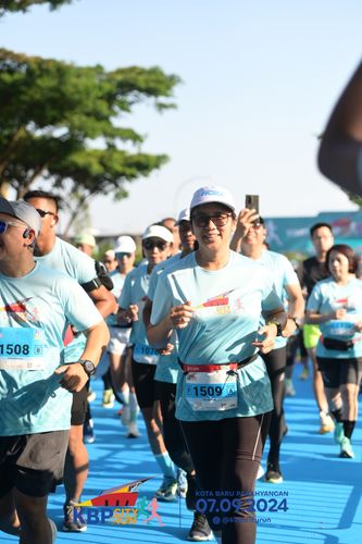 Race photo from KBP City Run 2024