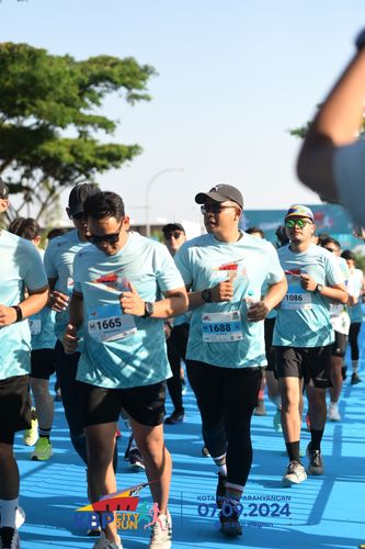 Race photo from KBP City Run 2024