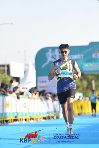 Race photo from KBP City Run 2024