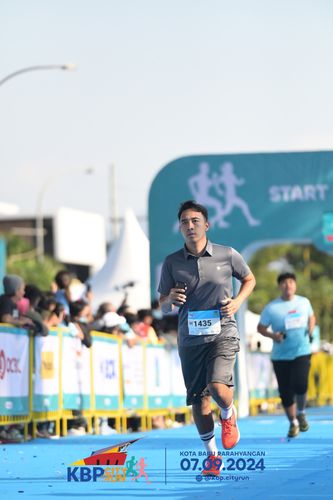 Race photo from KBP City Run 2024