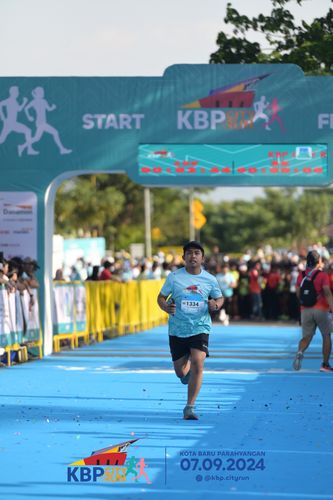 Race photo from KBP City Run 2024