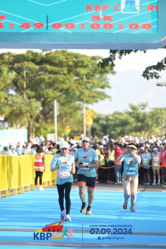 Race photo from KBP City Run 2024