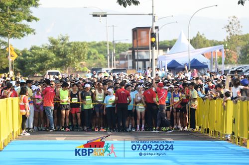 Race photo from KBP City Run 2024
