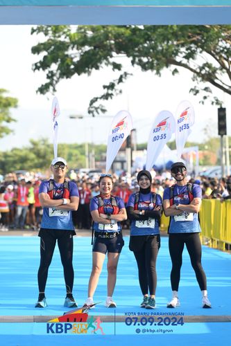 Race photo from KBP City Run 2024