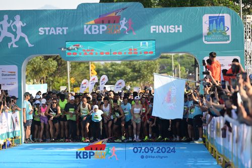 Race photo from KBP City Run 2024