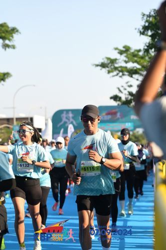 Race photo from KBP City Run 2024