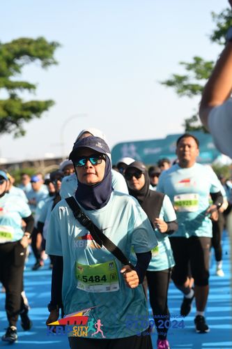 Race photo from KBP City Run 2024