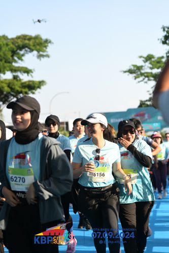 Race photo from KBP City Run 2024