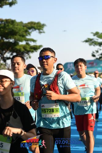 Race photo from KBP City Run 2024